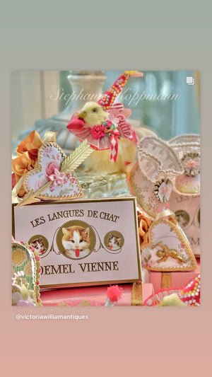 Demel Valentines Cat candy boxes