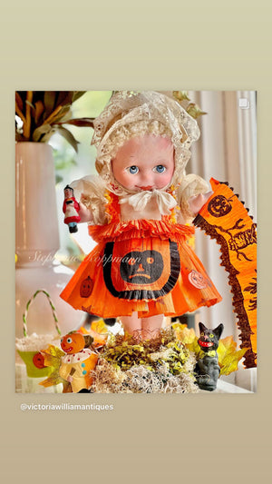 Antique Kewpie Halloween Costume by Dennison Crepes