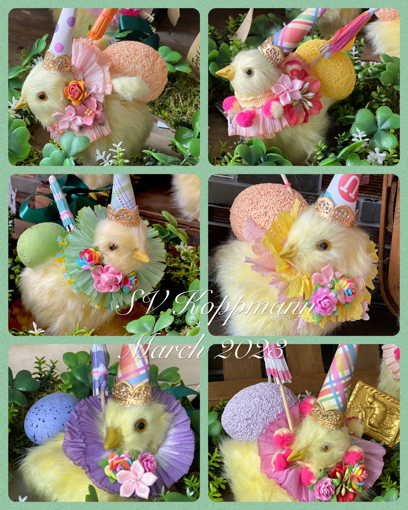 SOLD OUT Easter Party Chicks Multi colors