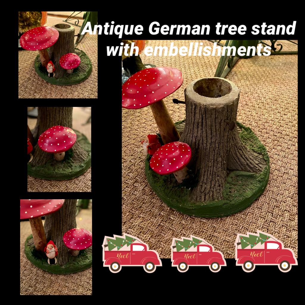 Antique German tree stand