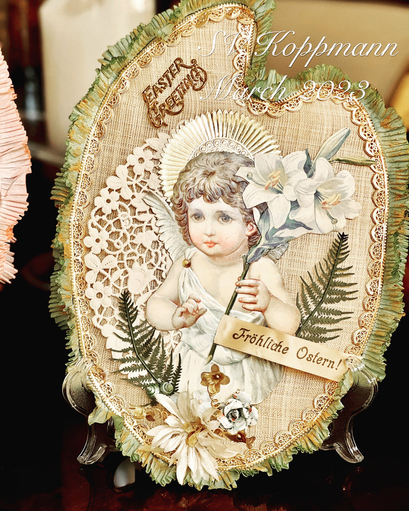 Victorian “Easter Angel” silk Easter Pallet©